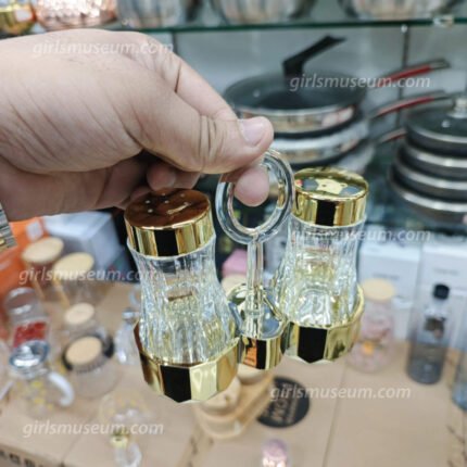 Acrylic Unbreakable Salt Pot Set