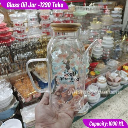 Borosilicate Oil Jar-1000 ml
