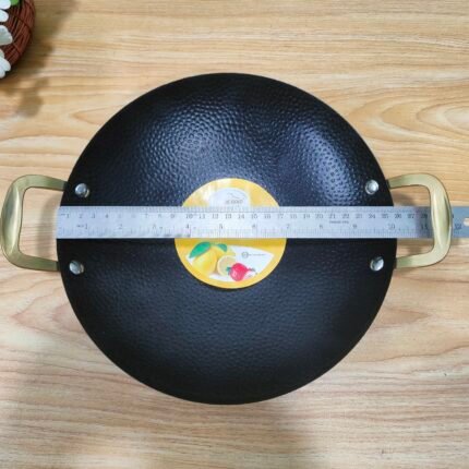 Japanese Style Golden Handle Sizzling Korai - 26cm