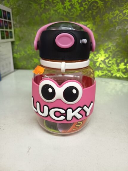 650ml Lovely Kids Cartoon Water Bottle-Lucky