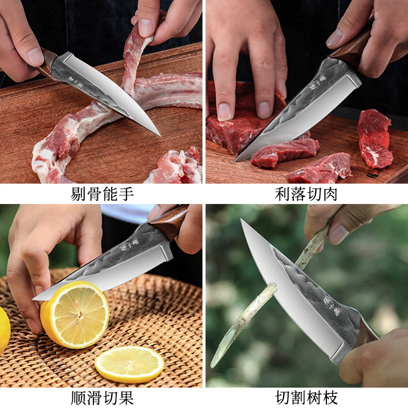 Hand-Forged Outdoor & Kitchen Knife - Image 1